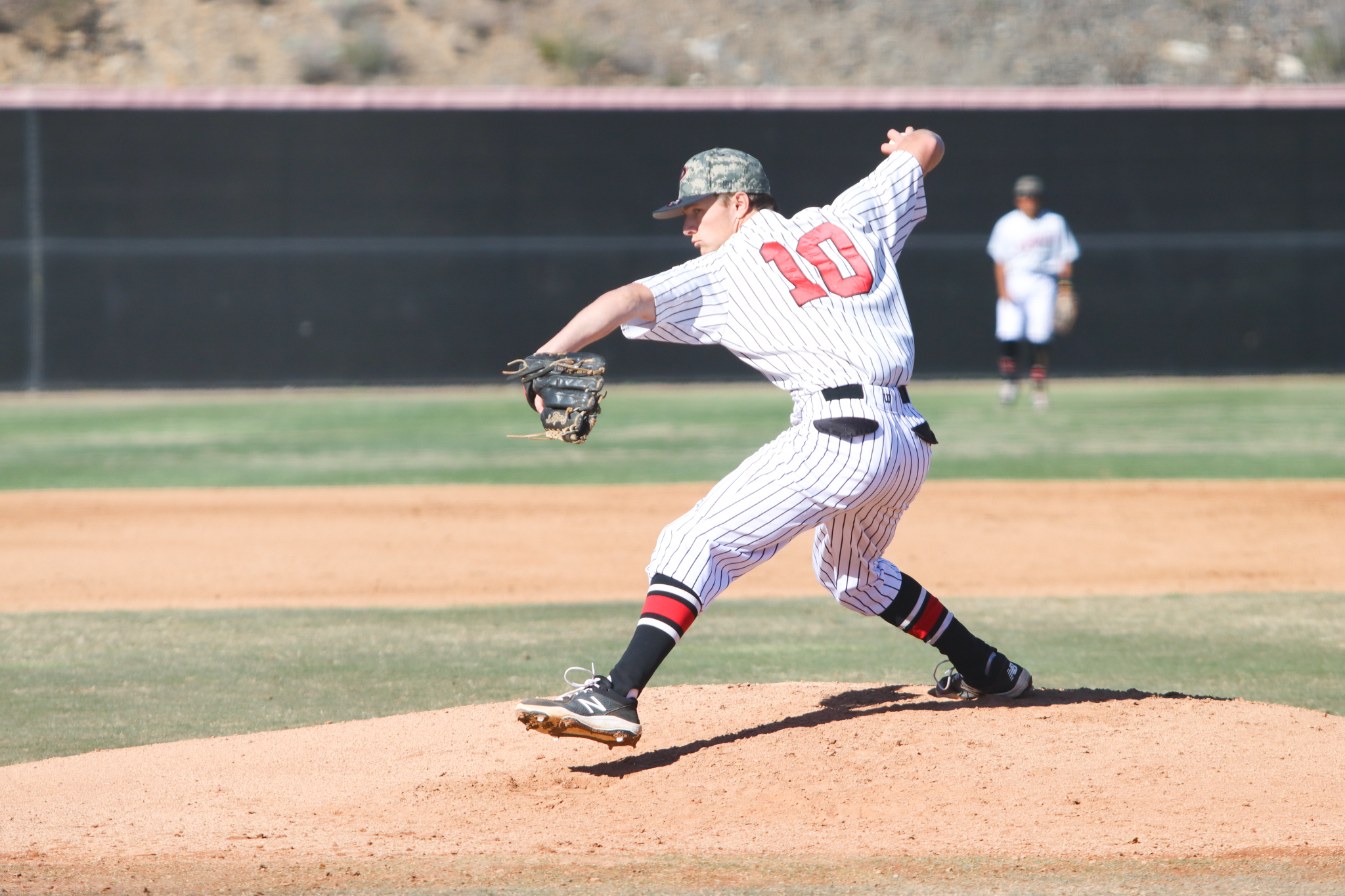 Logan Parker was named the CCCAA State Pitcher of the Year. Photo by Cara Heise.