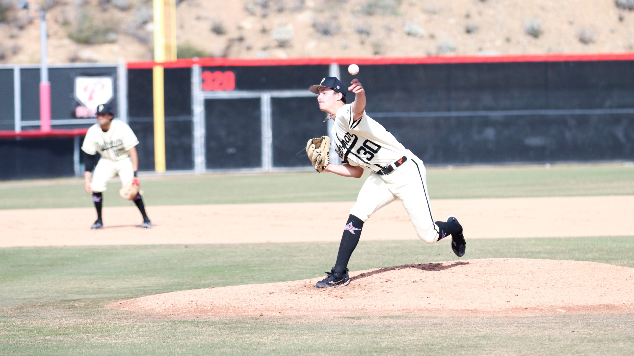 Ryan Herrod recorded six strikeouts on Saturday. Photo by Cara Heise.
