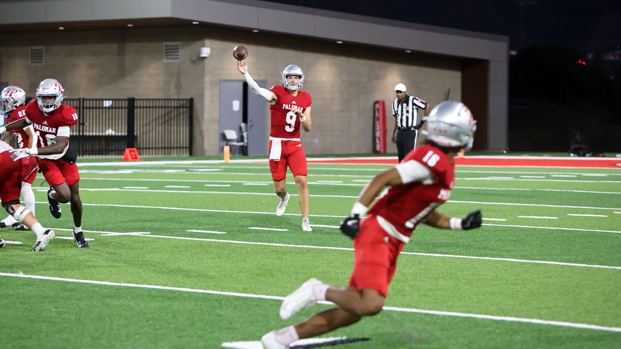 Andrew Tapley threw for 295 yards and had one passing and one rushing touchdown. Photo by Hugh Cox.