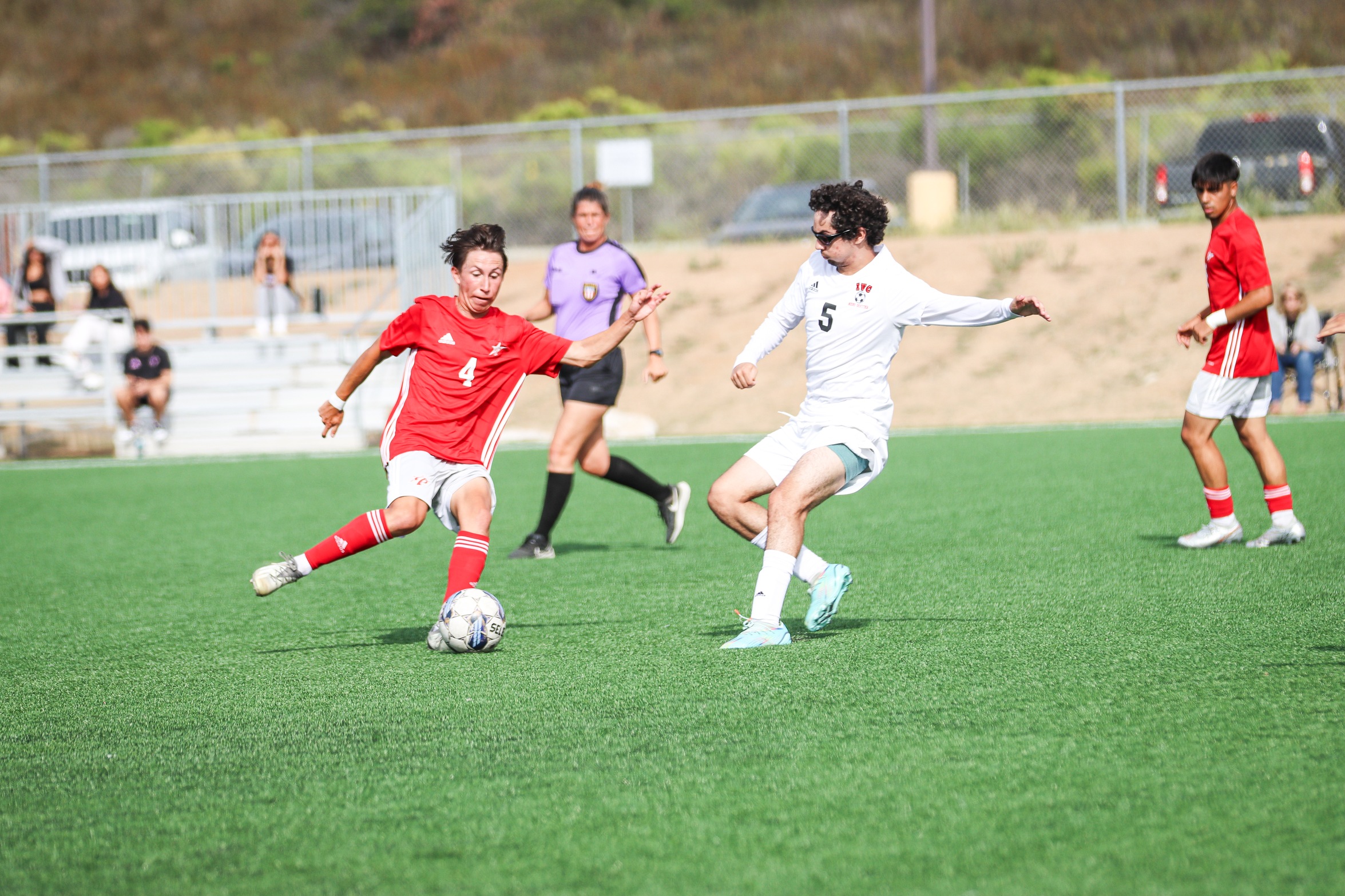 Matt Esposito scored the lone goal for the Comets. Photo by Cara Heise.