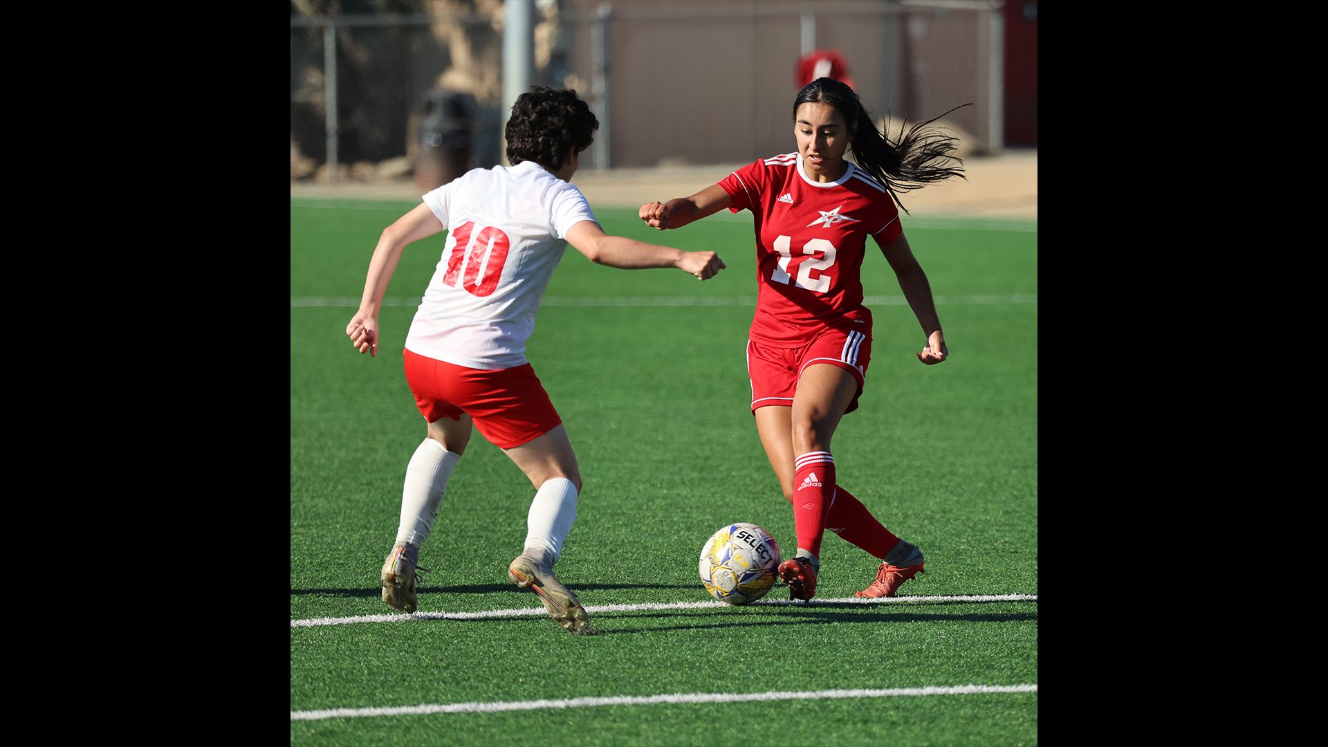 Nadia Shimasaki scored one goal for the Comets. Photo by Hugh Cox.