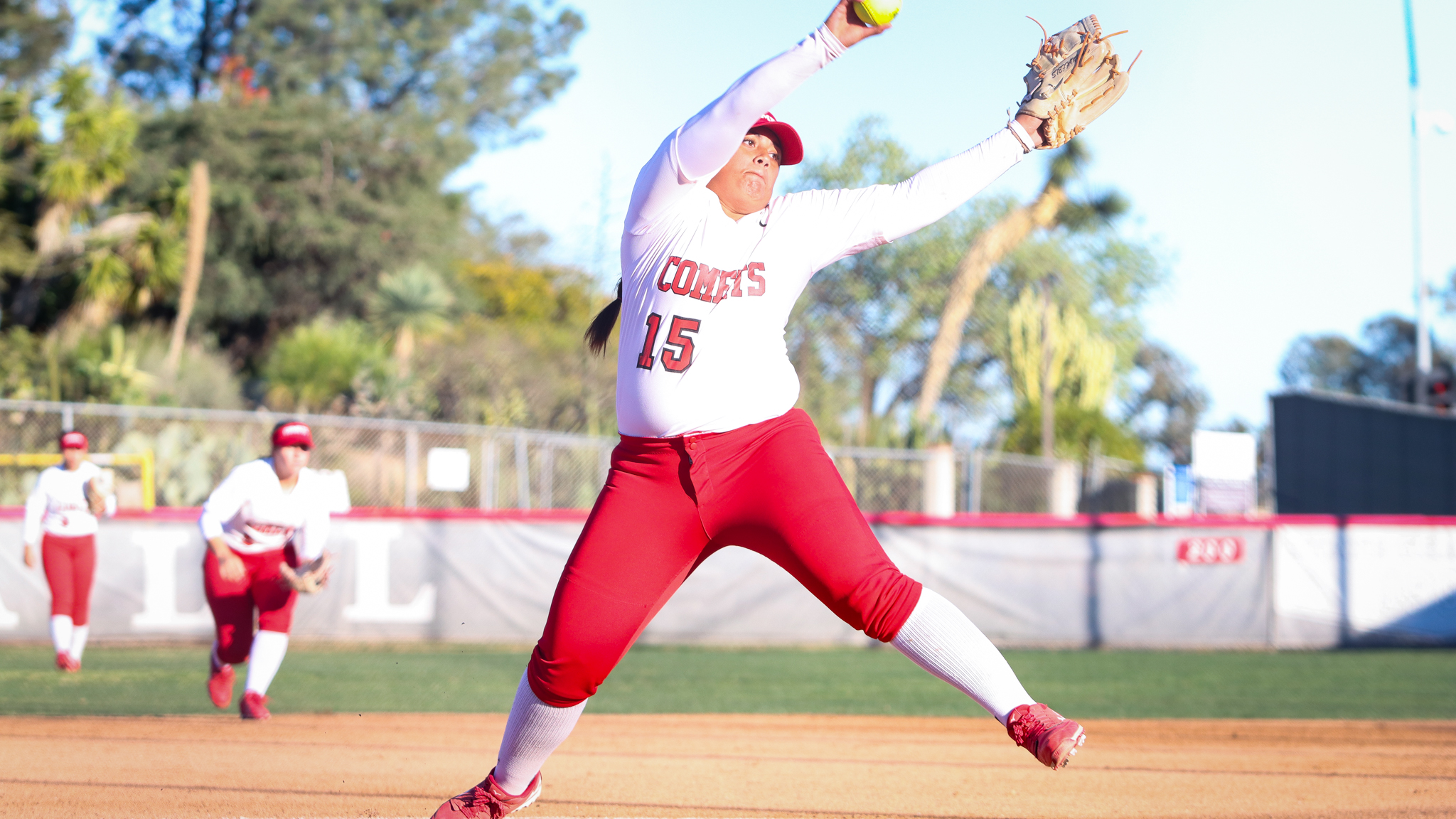 Farrah Steffany pitched her second no-hitter this season. Photo by Cara Heise.
